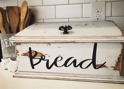 modern farmhouse bread box